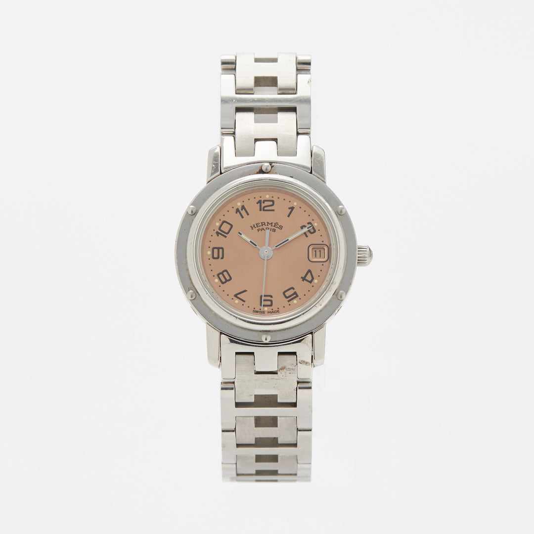 【稼働品】エルメス■クリッパー　レディースウォッチ 24 稼働品】エルメス□クリッパー レディースウォッチ 24