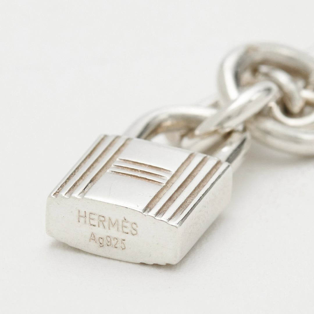 希少 美品】HERMES エルメス ペガサス ネックレス カデナ 南京錠 希少 美品】HERMES エルメス ペガサス ネックレス カデナ 南京錠