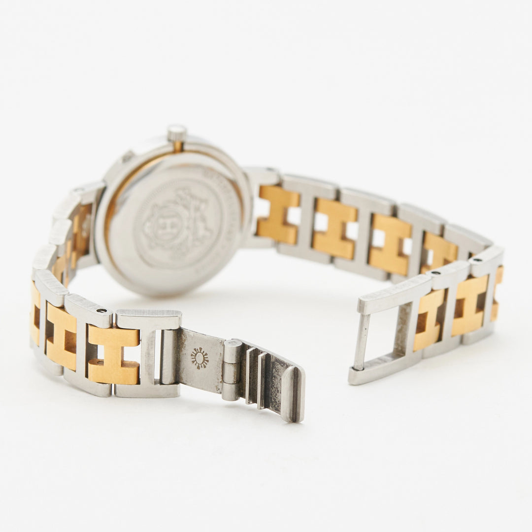 HERMES 腕時計 クリッパー シルバー ゴールド HERMES/エルメス HERMES 腕時計 クリッパー シルバー ゴールド HERMES/エルメス