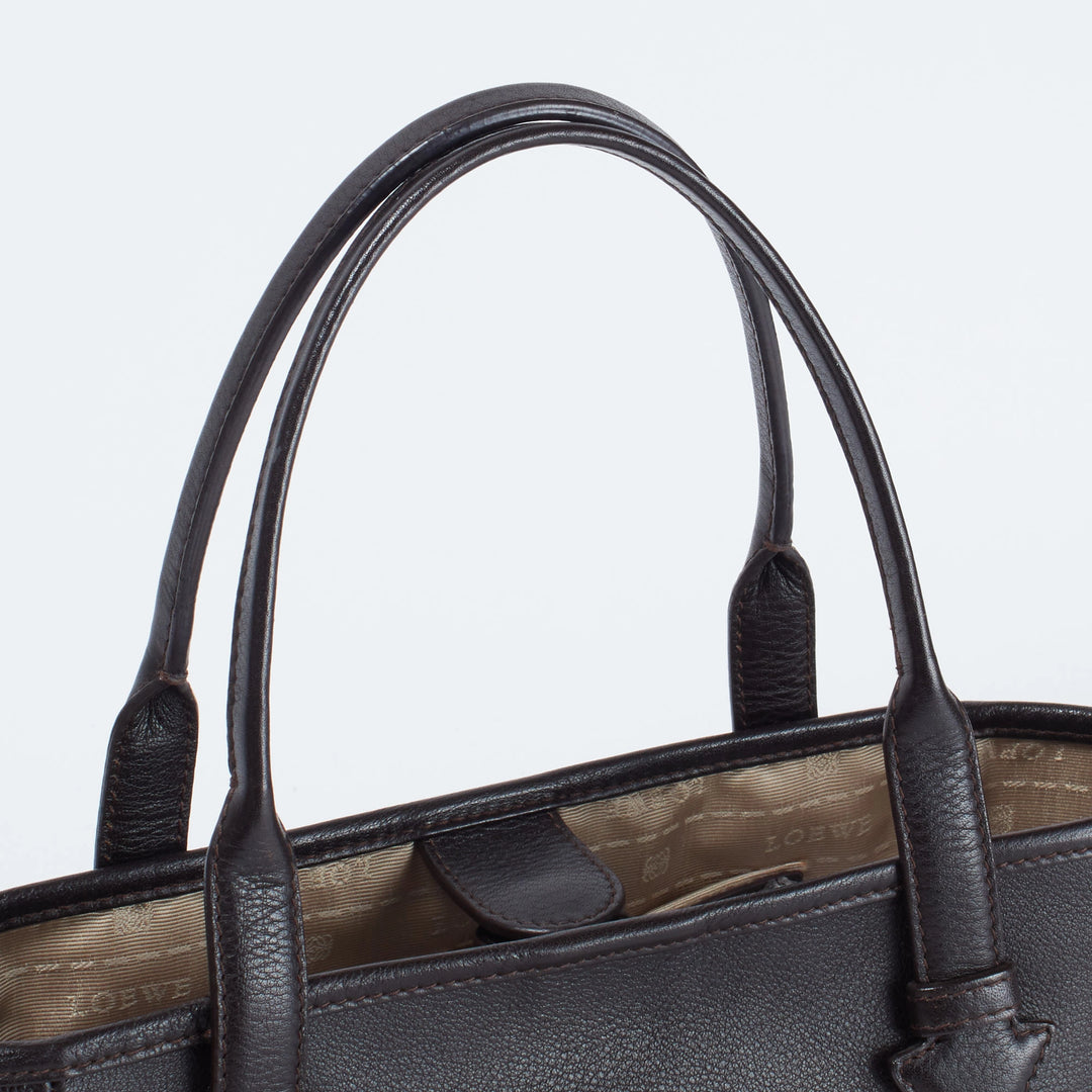 LOEWE/ロエベ】ヘリテージ トートバッグ ブラック|ヴァルティーク LOEWE/ロエベ】ヘリテージ トートバッグ ブラック|ヴァルティーク