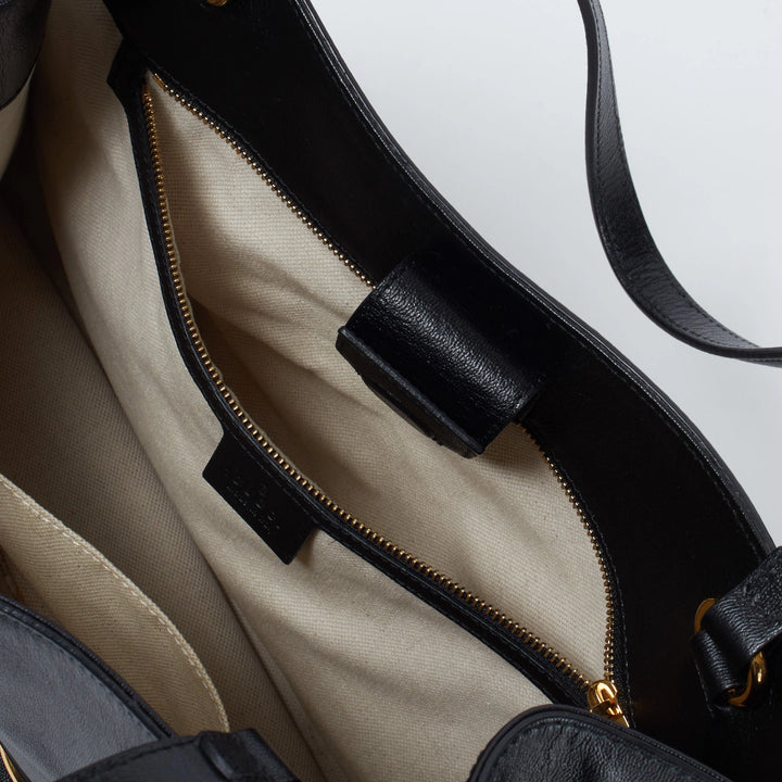 極美品 ✨ グッチ トートバッグ ホースビット インターロッキング A4収納可能 極美品 ✨ グッチ トートバッグ ホースビット インターロッキング A4