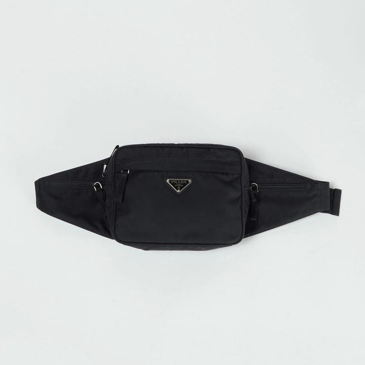 PRADA/プラダ】ナイロン ミニウエストバッグ/ボディバッグ PRADA/プラダ】ナイロン ミニウエストバッグ/ボディバッグ
