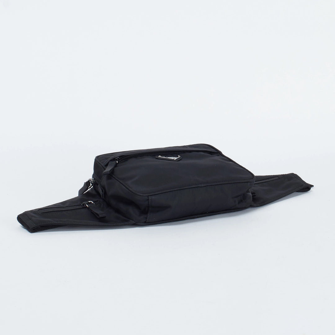 PRADA/プラダ】ナイロン ミニウエストバッグ/ボディバッグ PRADA/プラダ】ナイロン ミニウエストバッグ/ボディバッグ