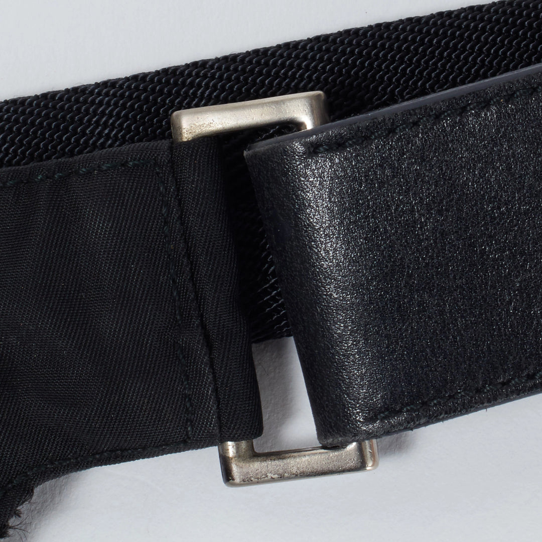 PRADA/プラダ】ナイロン 三角ロゴ ウエストバッグ/ボディバッグ