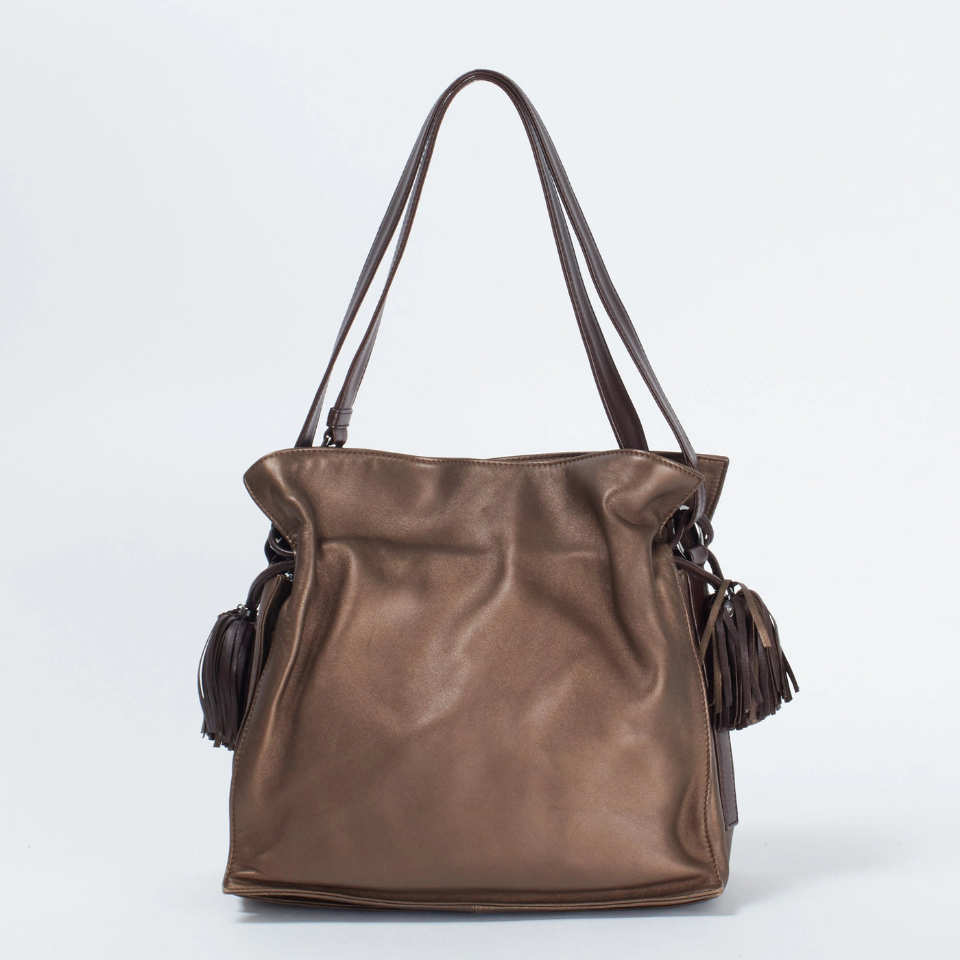 LOEWE/ロエベ】ナッパ フラメンコ ショルダーバッグ ブラウン LOEWE/ロエベ】ナッパ フラメンコ ショルダーバッグ ブラウン