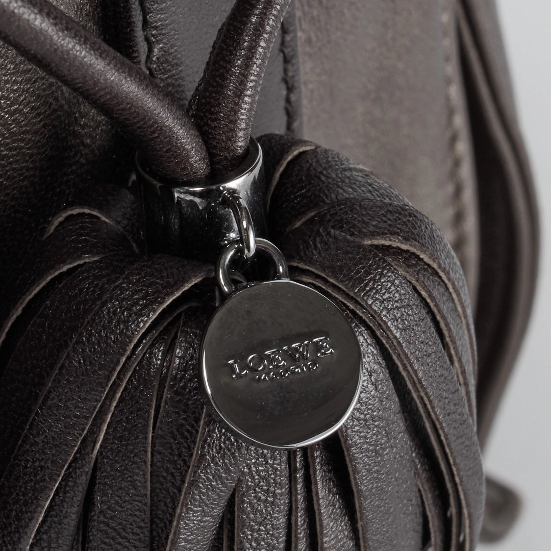 LOEWE/ロエベ】ナッパ フラメンコ ショルダーバッグ ブラウン LOEWE/ロエベ】ナッパ フラメンコ ショルダーバッグ ブラウン