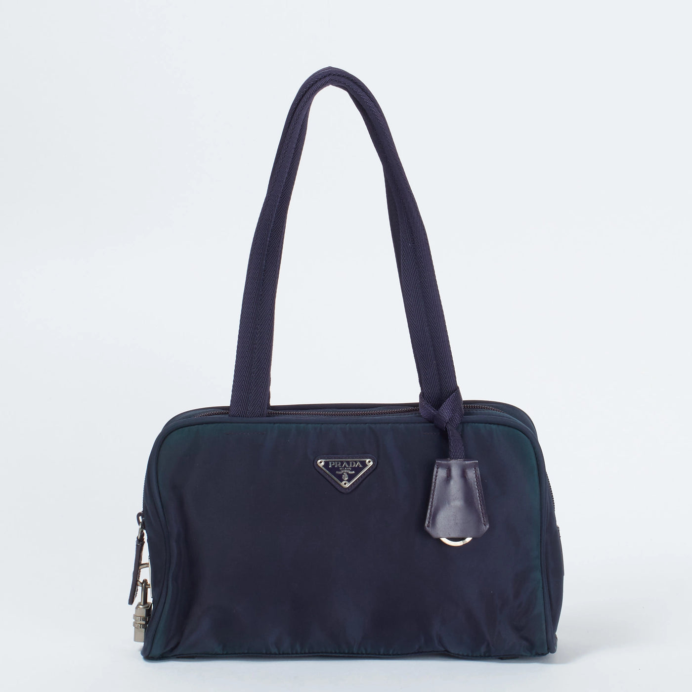 PRADA/プラダ】ナイロン ハンドバッグ ネイビー|ヴァルティーク PRADA/プラダ】ナイロン ハンドバッグ ネイビー|ヴァルティーク