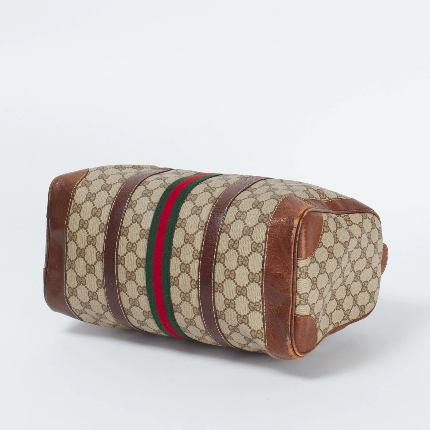 【GUCCI/グッチ】GGキャンバス シェリーライン ボストンバッグ