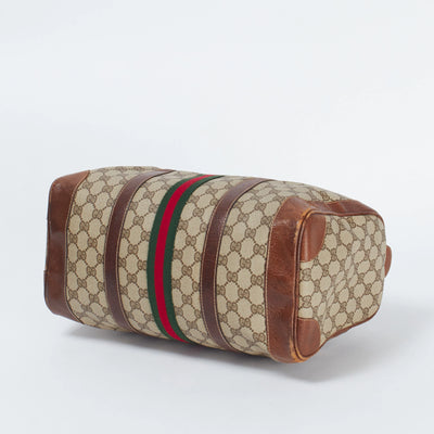 【GUCCI/グッチ】GGキャンバス シェリーライン ボストンバッグ