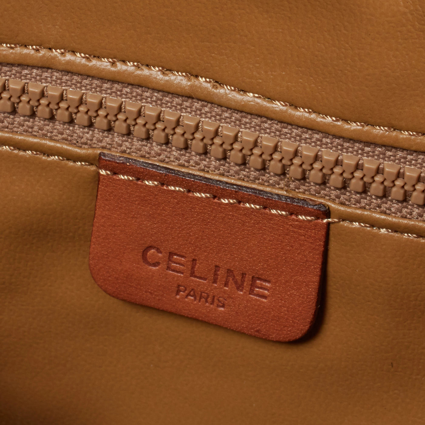 【CELINE/セリーヌ】マカダム PVC/レザー トリオンフ ショルダーバッグ