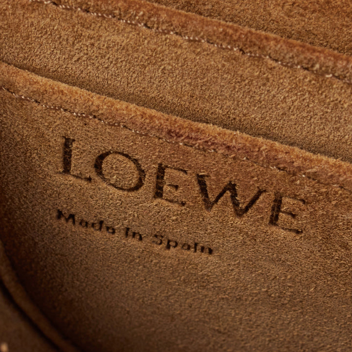 LOEWE/ロエベ】ゲートミニ レザー ショルダーバッグ ピンク系｜ヴァル