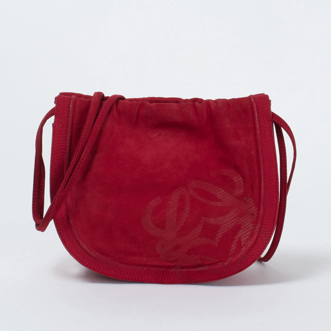 LOEWE/ロエベ】アナグラム スエード ショルダーバッグ|ヴァルティーク LOEWE/ロエベ】アナグラム スエード ショルダーバッグ|ヴァルティーク