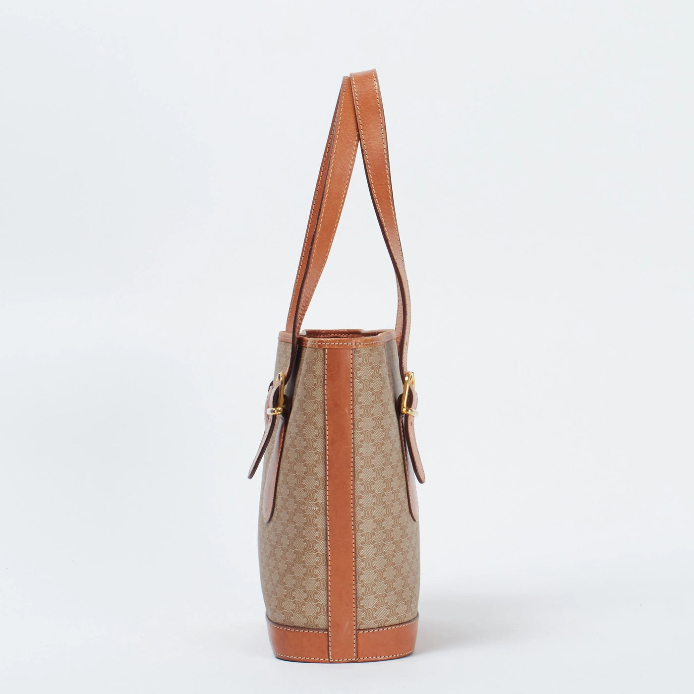 CELINE/セリーヌ】マカダム トリオンフ ハンドバッグ|ヴァル CELINE/セリーヌ】マカダム トリオンフ ハンドバッグ|ヴァル