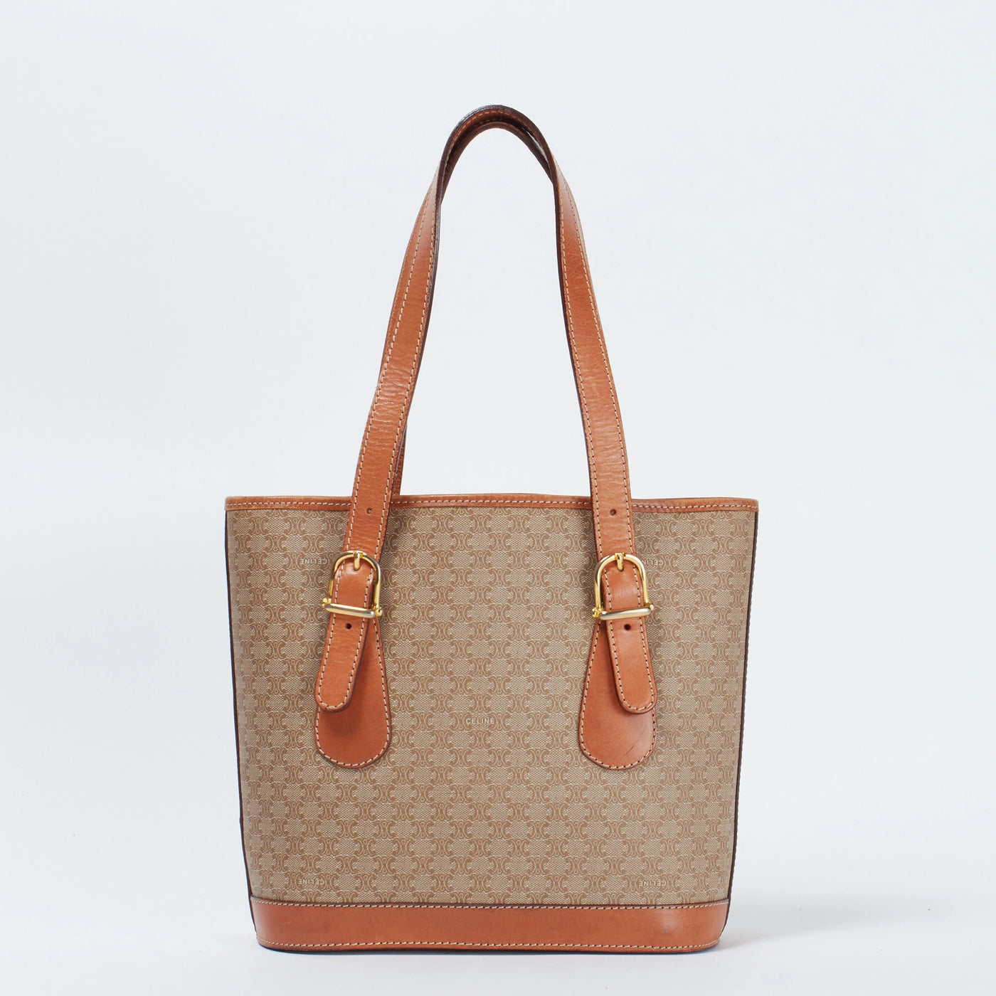 CELINE/セリーヌ】マカダム トリオンフ ハンドバッグ|ヴァル CELINE/セリーヌ】マカダム トリオンフ ハンドバッグ|ヴァル