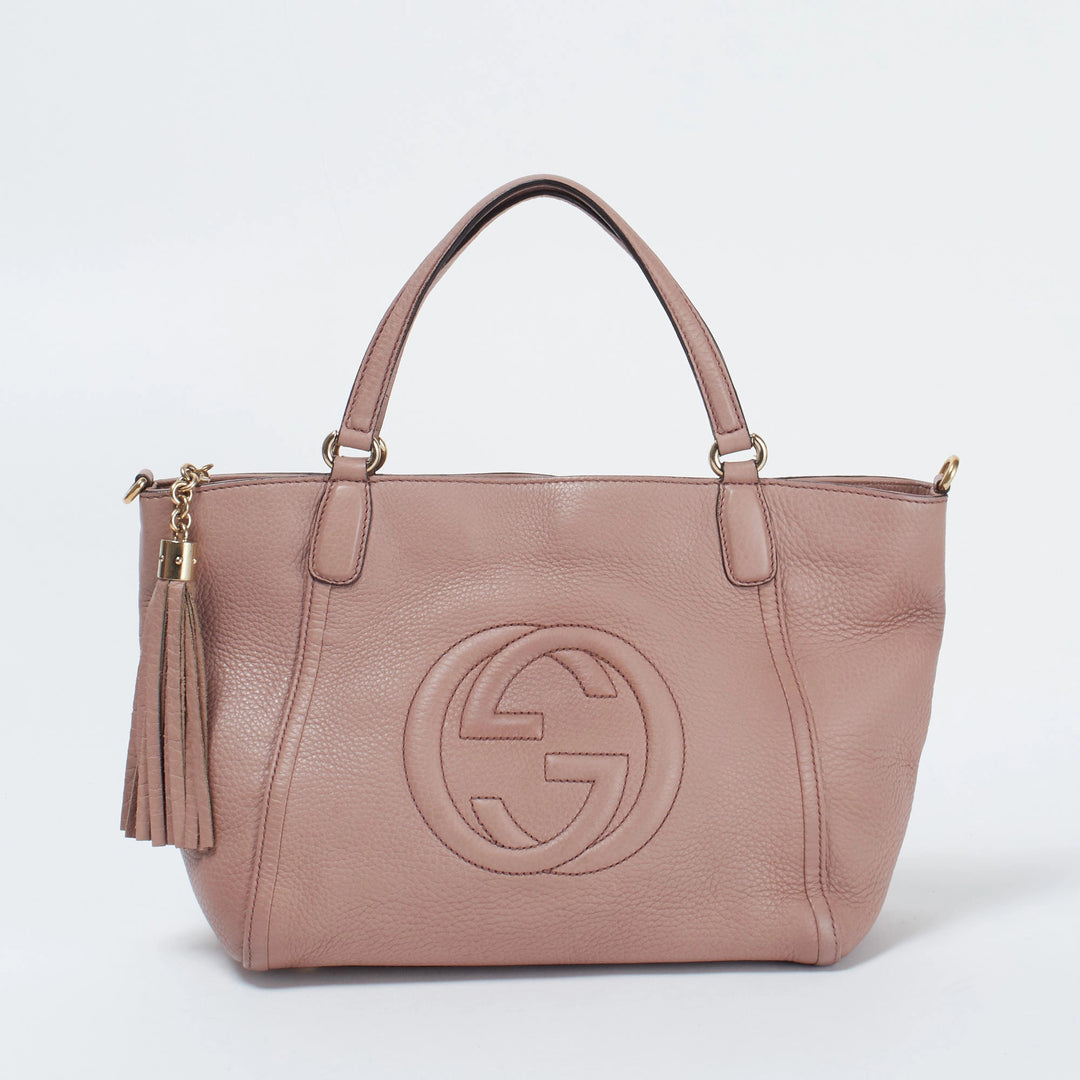 GUCCI/グッチ】ソーホー 2WAYハンドバッグ ベージュ系｜ヴァル