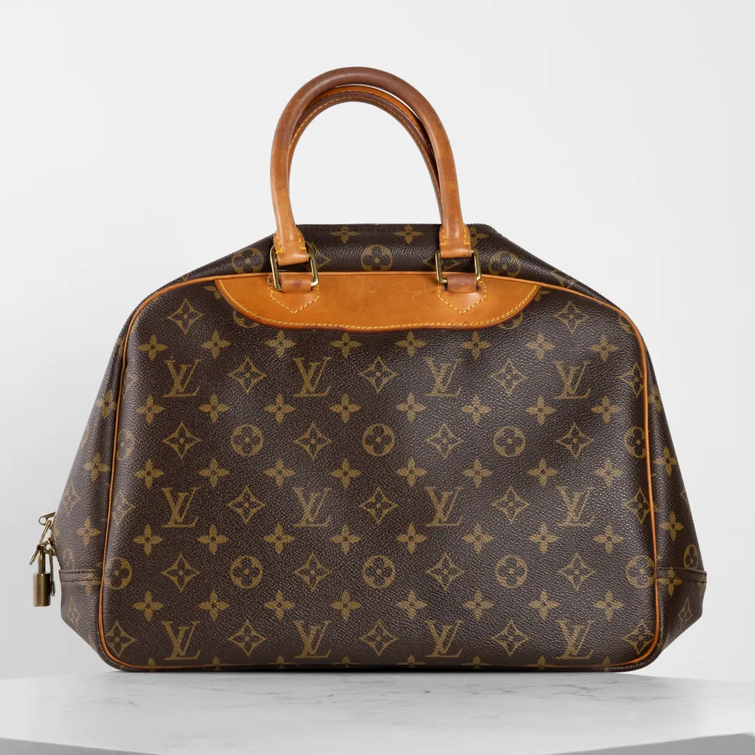 LOUIS VUITTON】モノグラムドーヴィルハンドバッグ（ネームタグ付き）｜ヴァルティークヴィンテージ【公式】｜レディースファッション通販 –  VALTIQUE VINTAGE TOKYO