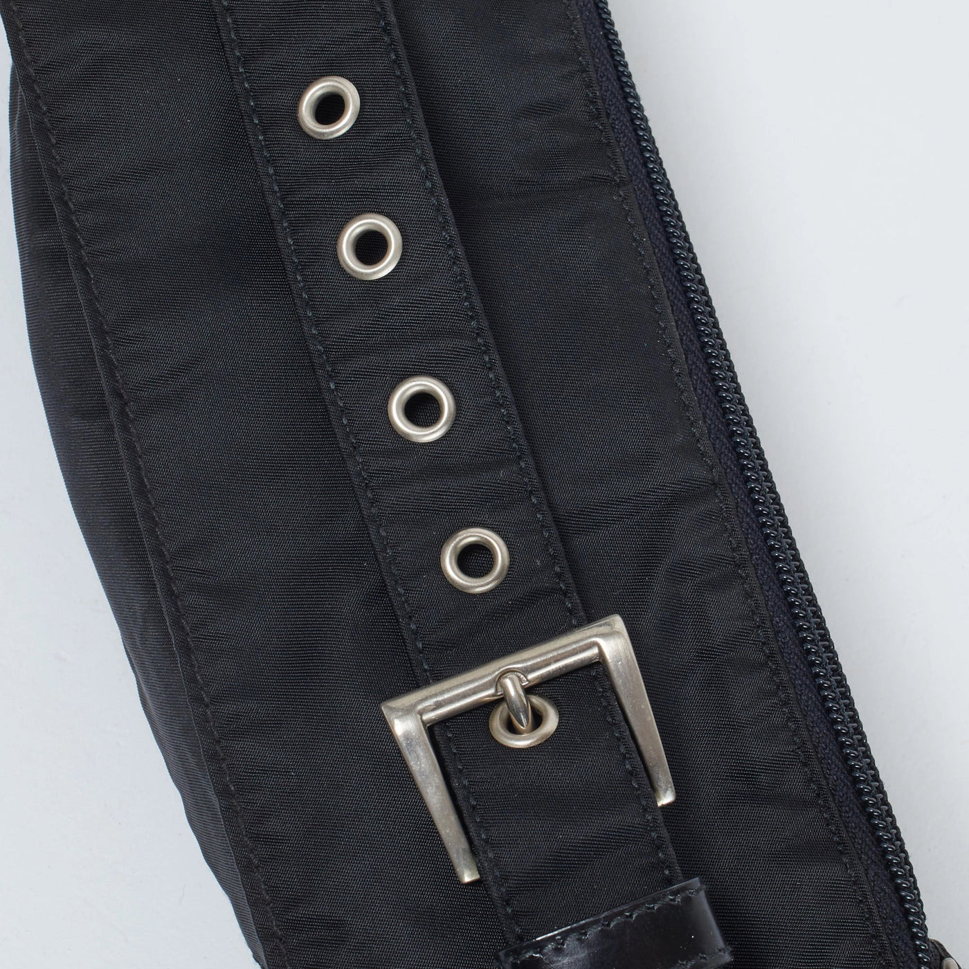 PRADA ナイロン ウエストバッグ ボディバッグ ブラック ブラック