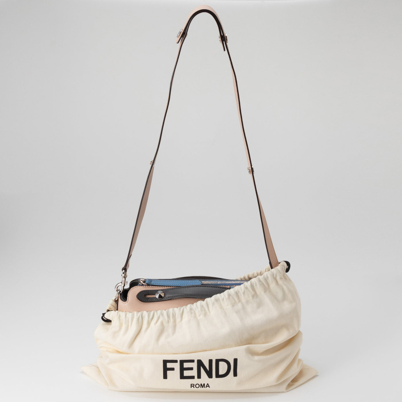 【FENDI・フェンディ】バイ　ザ　ウェイ/ピンク/FE220025/ハンドバッグ/USED